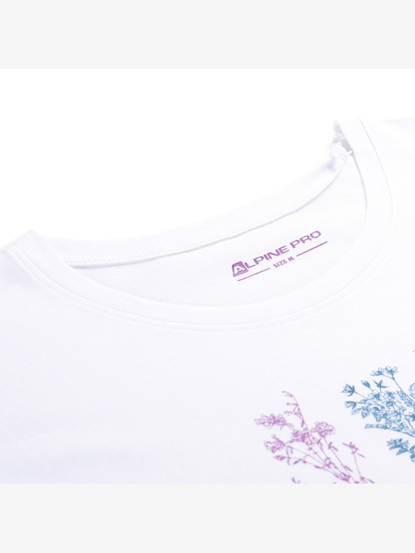 ALPINE PRO Dámske tričko ALPINE PRO OMBA 2 biely variant pa