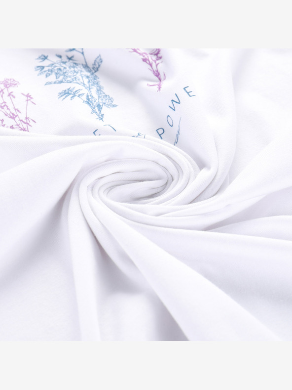 ALPINE PRO Dámske tričko ALPINE PRO OMBA 2 biely variant pa