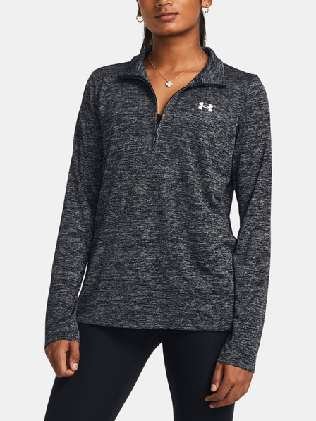 Under Armour Dámska mikina Under Armour Tech 1/2 Zip- Twist-BLK
