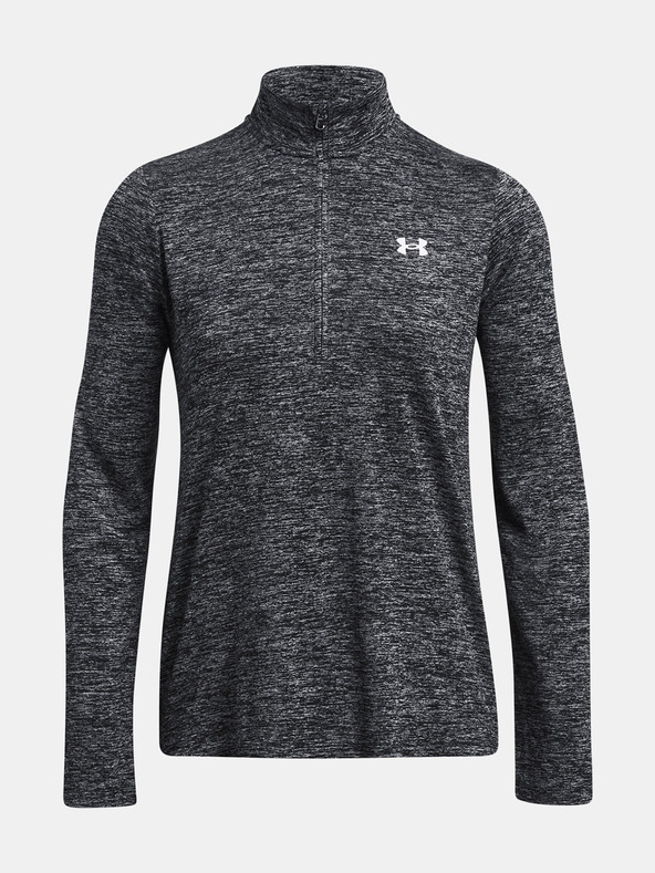 Under Armour Dámska mikina Under Armour Tech 1/2 Zip- Twist-BLK