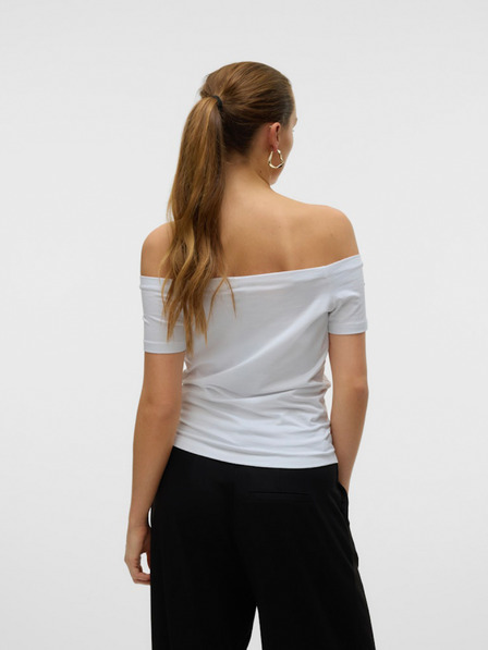 Vero Moda Biele dámske tričko Vero Moda