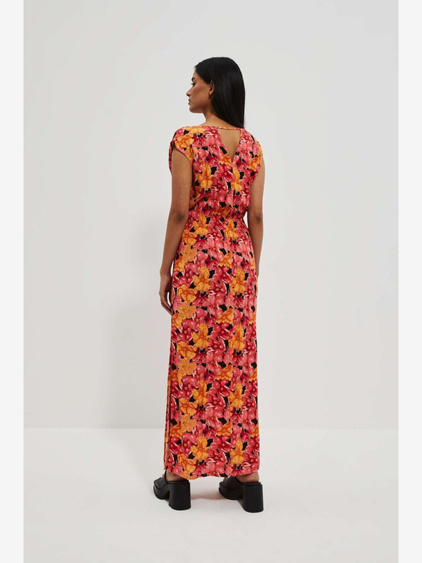 Moodo Moodo maxi šaty s kvetinovou potlačou