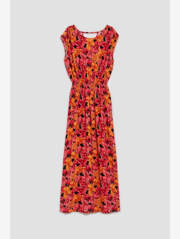 Moodo Moodo maxi šaty s kvetinovou potlačou