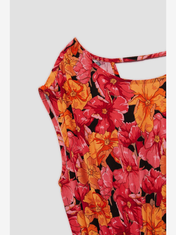 Moodo Moodo maxi šaty s kvetinovou potlačou