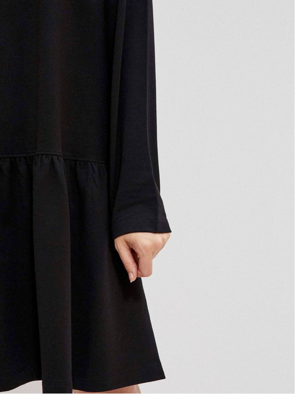 Moodo Čierne dámske šaty Moodo