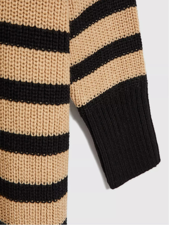 Moodo Dámske šaty s rolákom Moodo