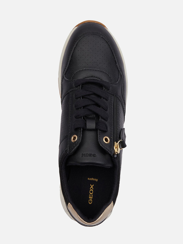 Geox Čierne dámske tenisky Geox Bulmya