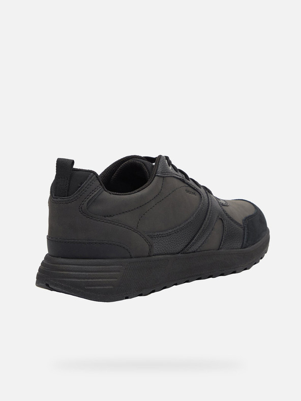 Geox Čierne pánske tenisky Geox Molveno