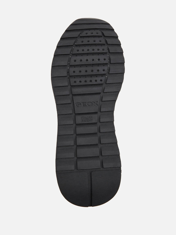 Geox Čierne pánske tenisky Geox Molveno