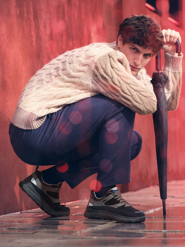 Geox Tmavomodré pánske tenisky Geox Spherica 4X4 ABX