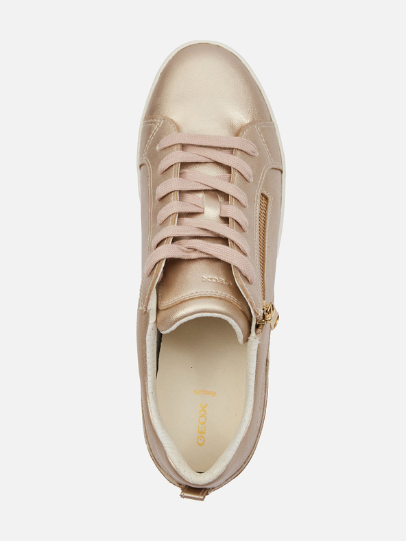 Geox Zlaté dámske tenisky Geox Blomiee