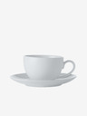 Maxwell & Williams Biela porcelánová šálka a podšálka na espresso White Basics 100ml Maxwell & Williams