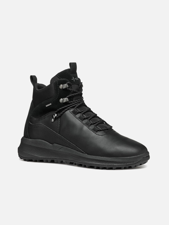 Geox Čierne dámske členkové topánky Geox PG1X ABX