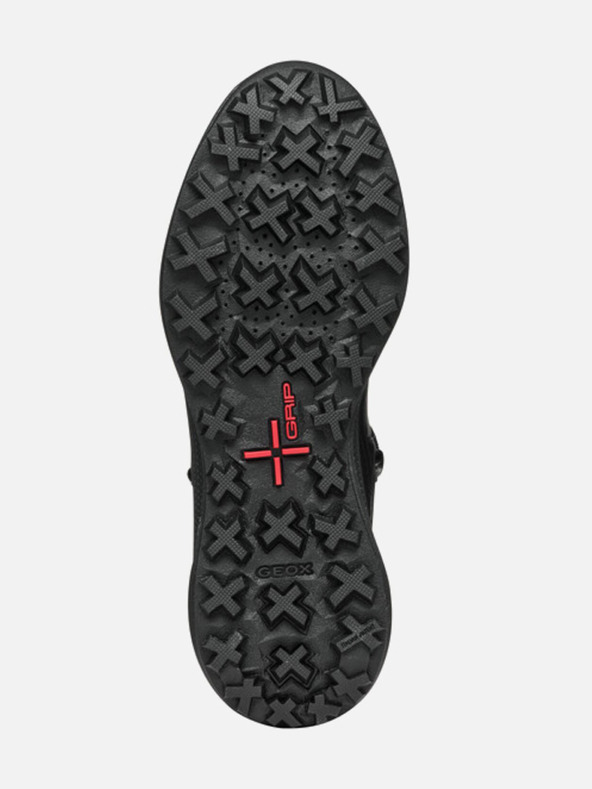 Geox Čierne dámske členkové topánky Geox PG1X ABX