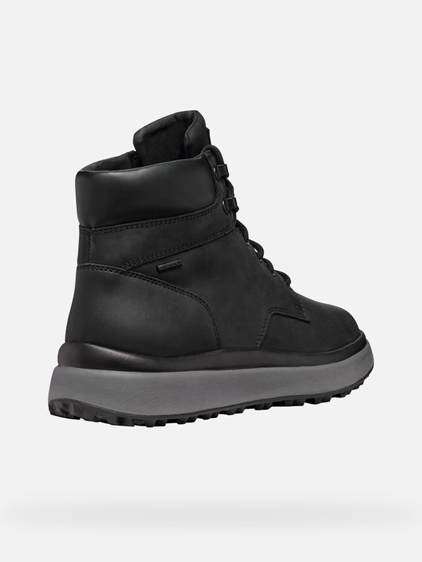 Geox Čierne pánske členkové tenisky Geox Granito + Grip B A