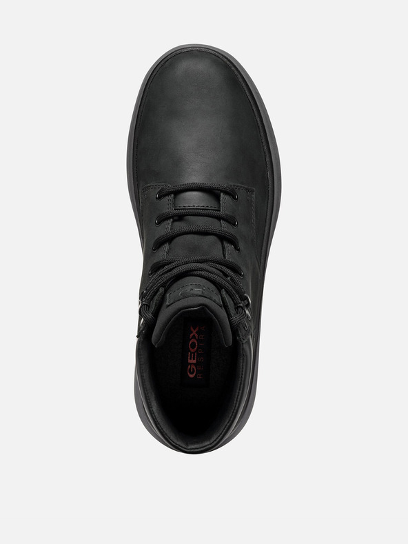 Geox Čierne pánske členkové tenisky Geox Granito + Grip B A