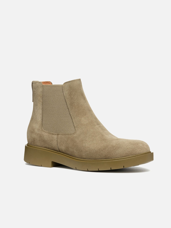 Geox Béžové dámske členkové topánky Geox Spherica EC1