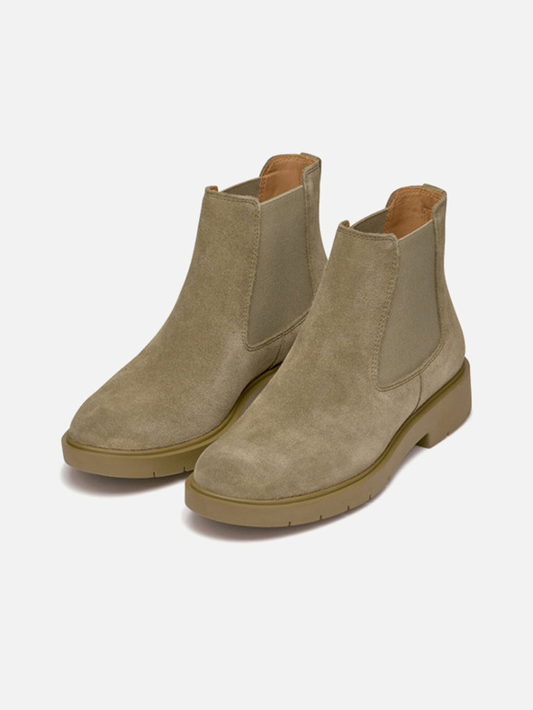 Geox Béžové dámske členkové topánky Geox Spherica EC1