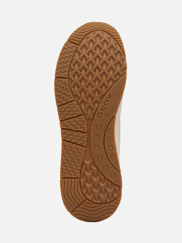 Geox Krémové dámske tenisky Geox Bulmya