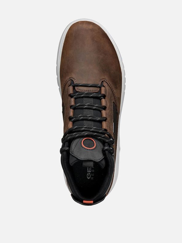 Geox Hnedé pánske členkové topánky Geox Aerantis 4X4 B Abx