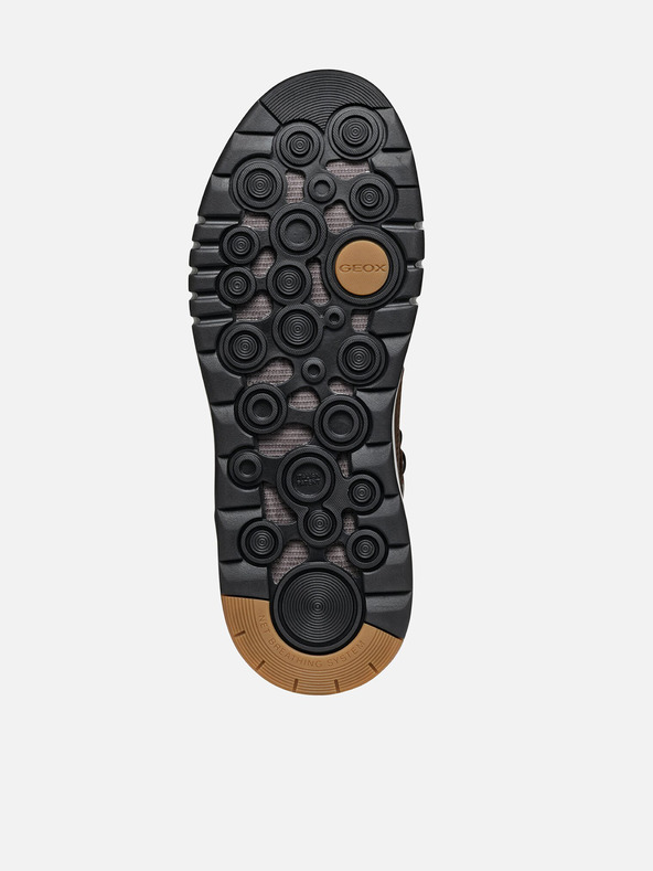 Geox Hnedé pánske členkové topánky Geox Aerantis 4X4 B Abx