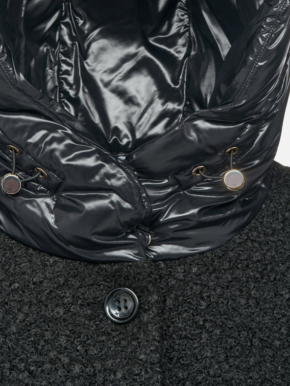 Geox Čierna dámska bunda Geox Calithe