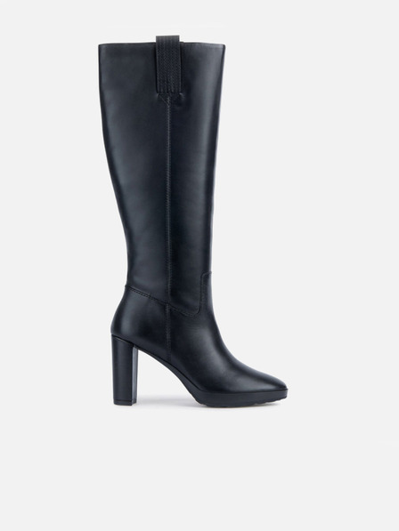 Geox Čierne dámske čižmy Geox Walk Pleasure 85