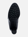 Geox Čierne dámske čižmy Geox Walk Pleasure 85