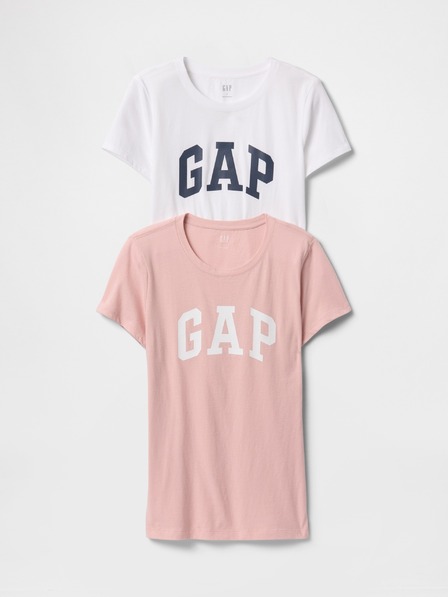 GAP Bavlnené tričká s logom GAP, 2 ks