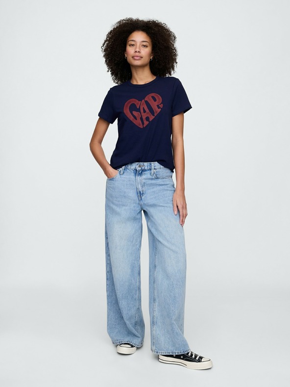 GAP Tričko GAP logo v-ss camo arch