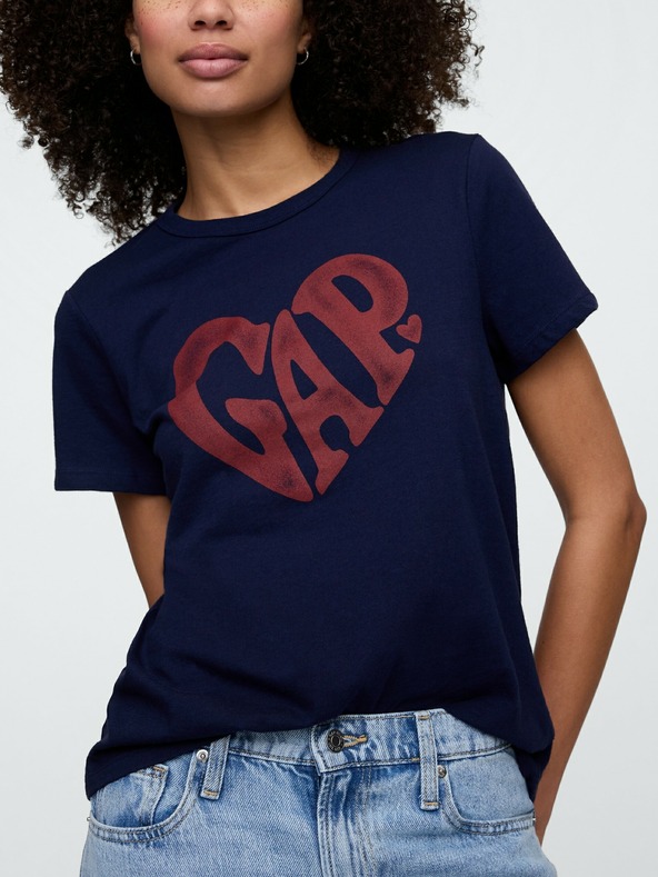 GAP Tričko GAP logo v-ss camo arch
