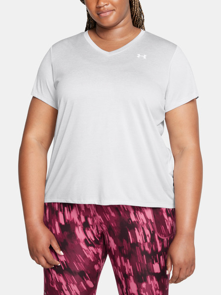 Under Armour Dámske tričko Under Armour Tech SSV- Twist&-GRY