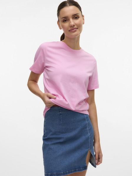 Vero Moda Vero Moda Ružové dámske tričko