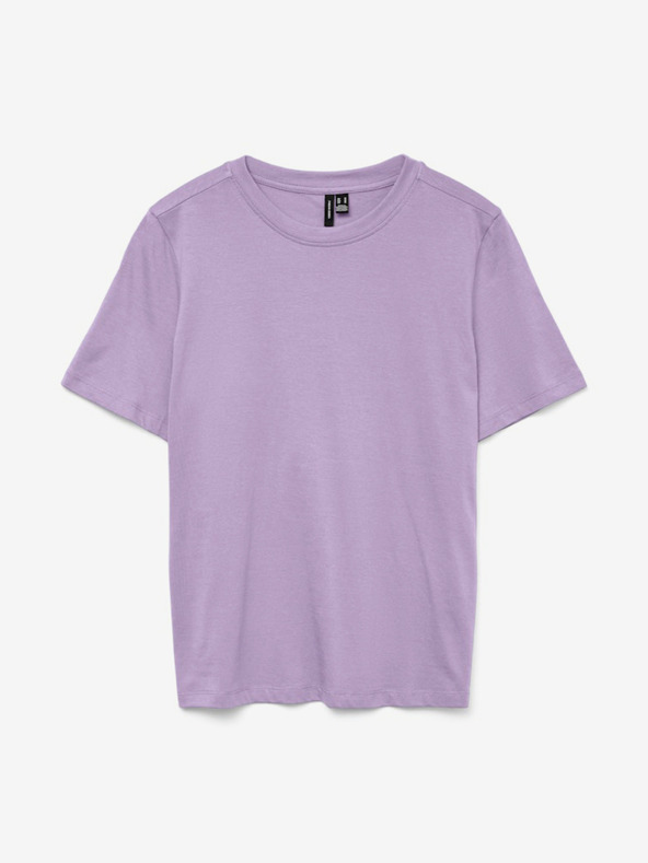 Vero Moda Fialové dámske tričko Vero Moda