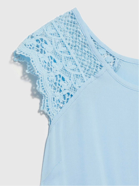 Moodo Svetlomodrý top Moodo