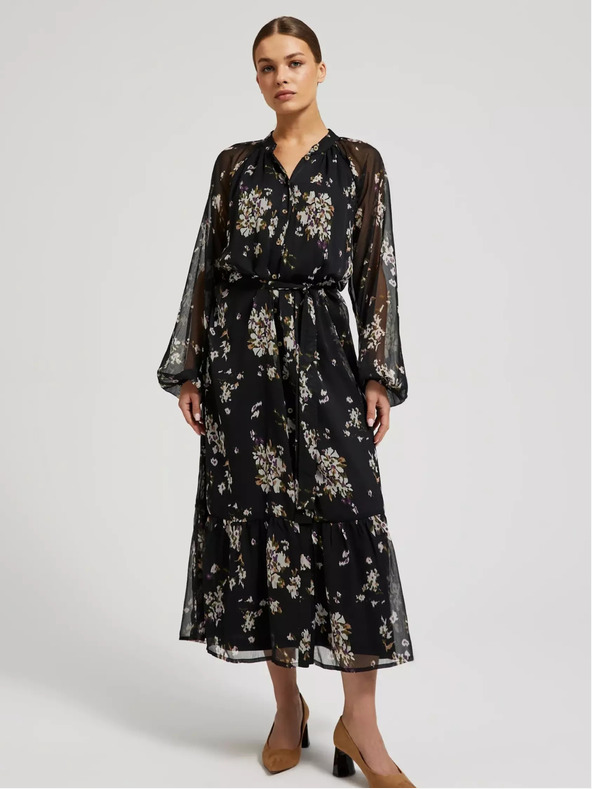 Moodo Dámske kvetinové šaty Moodo