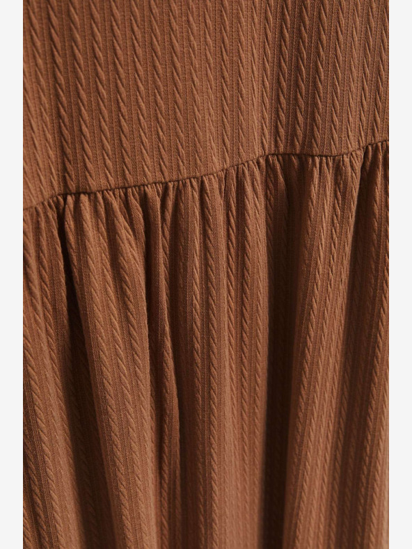 Moodo Dámske rebrované šaty Moodo