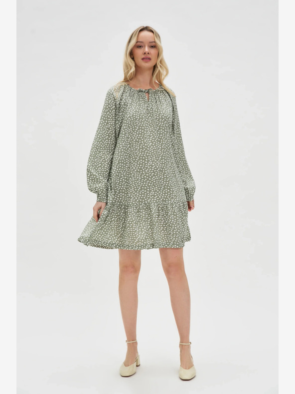 Moodo Dámske zelené šaty Moodo