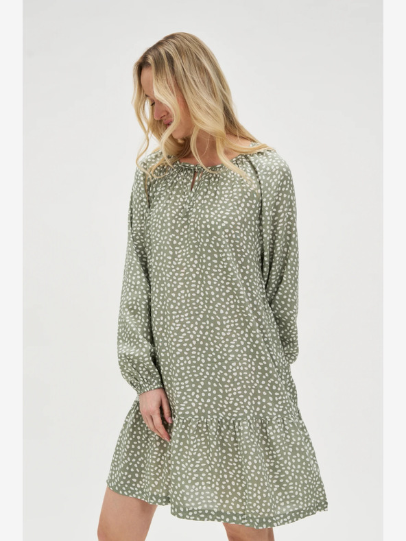 Moodo Dámske zelené šaty Moodo