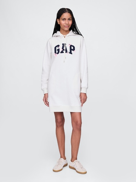 GAP Mikinové šaty s logom GAP
