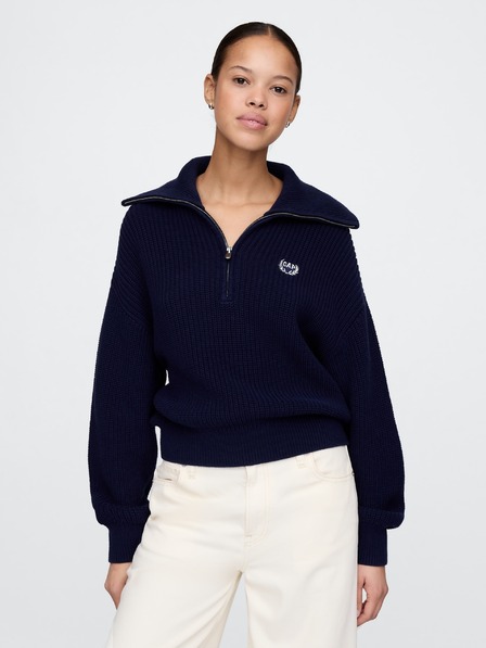 GAP Polo sveter s logom Americana GAP
