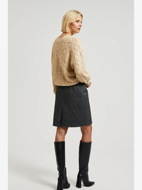 Moodo Moodo Béžový dámsky sveter