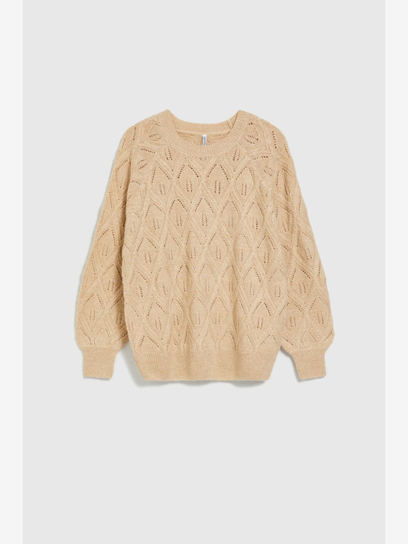 Moodo Moodo Béžový dámsky sveter