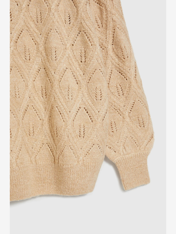 Moodo Moodo Béžový dámsky sveter