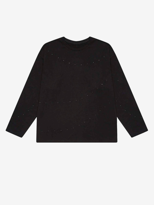 Moodo Čierny dámsky sveter Moodo