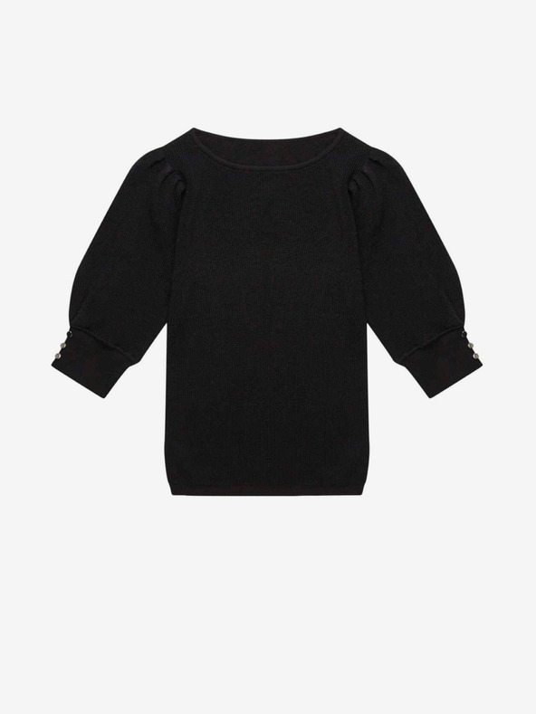 Moodo Čierny dámsky sveter Moodo