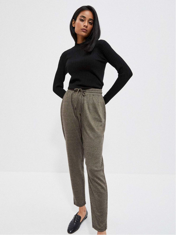 Moodo Čierny dámsky sveter Moodo