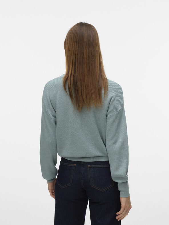 Vero Moda Modrý dámsky kardigán Vero Moda