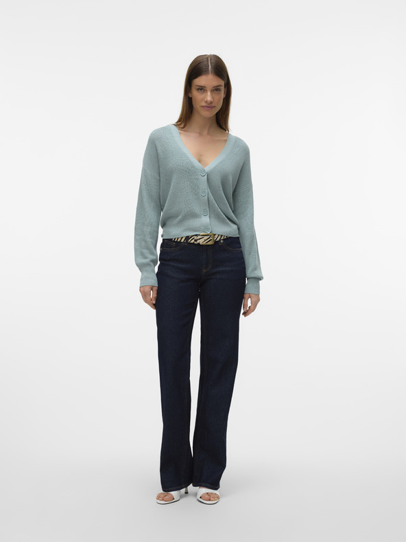 Vero Moda Modrý dámsky kardigán Vero Moda