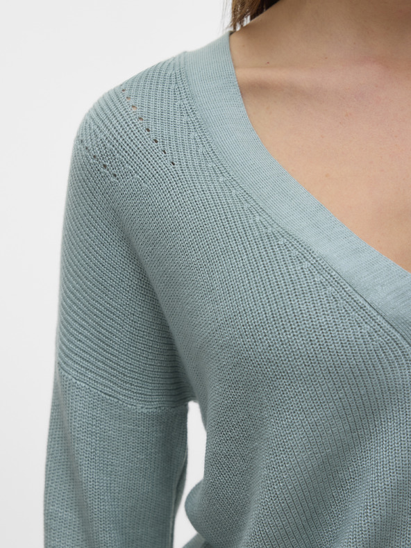 Vero Moda Modrý dámsky kardigán Vero Moda